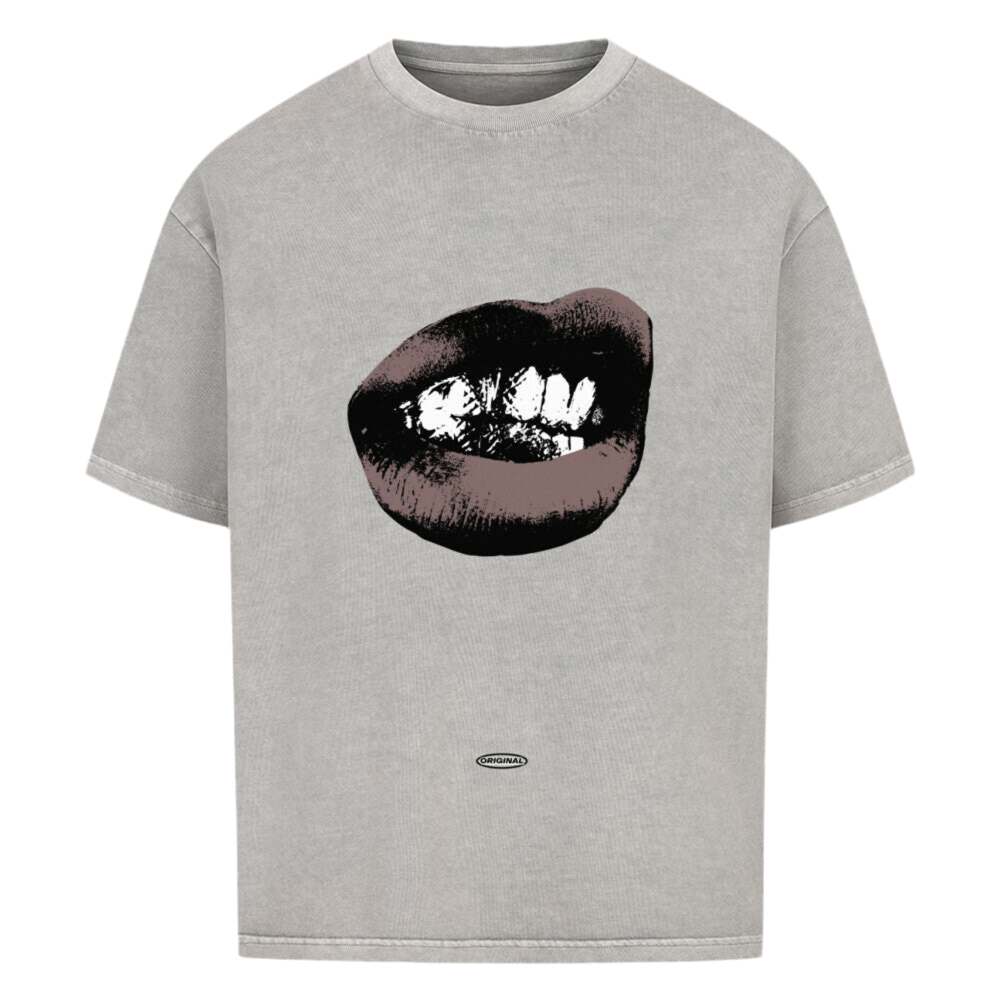 Oversized Shirt „big mouth“