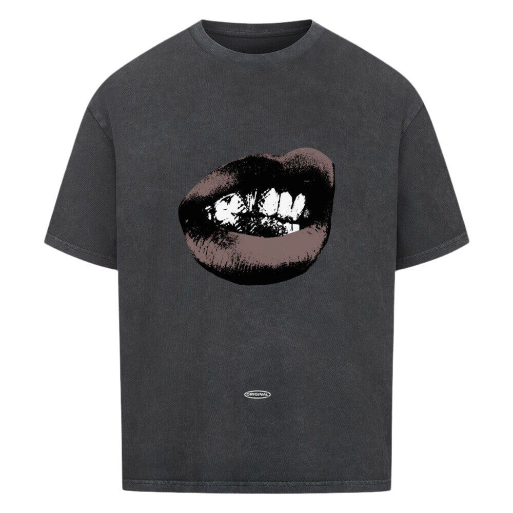Oversized Shirt „big mouth“